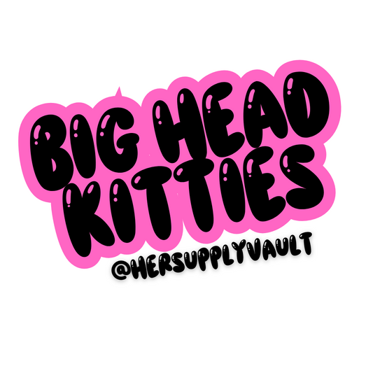 Big Head Kitties 1pc